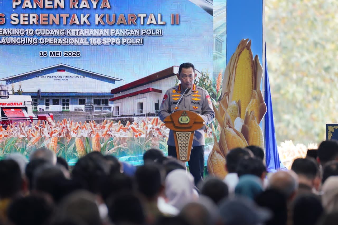 Kapolri Sampaikan Aspirasi Petani Ke Presiden Prabowo