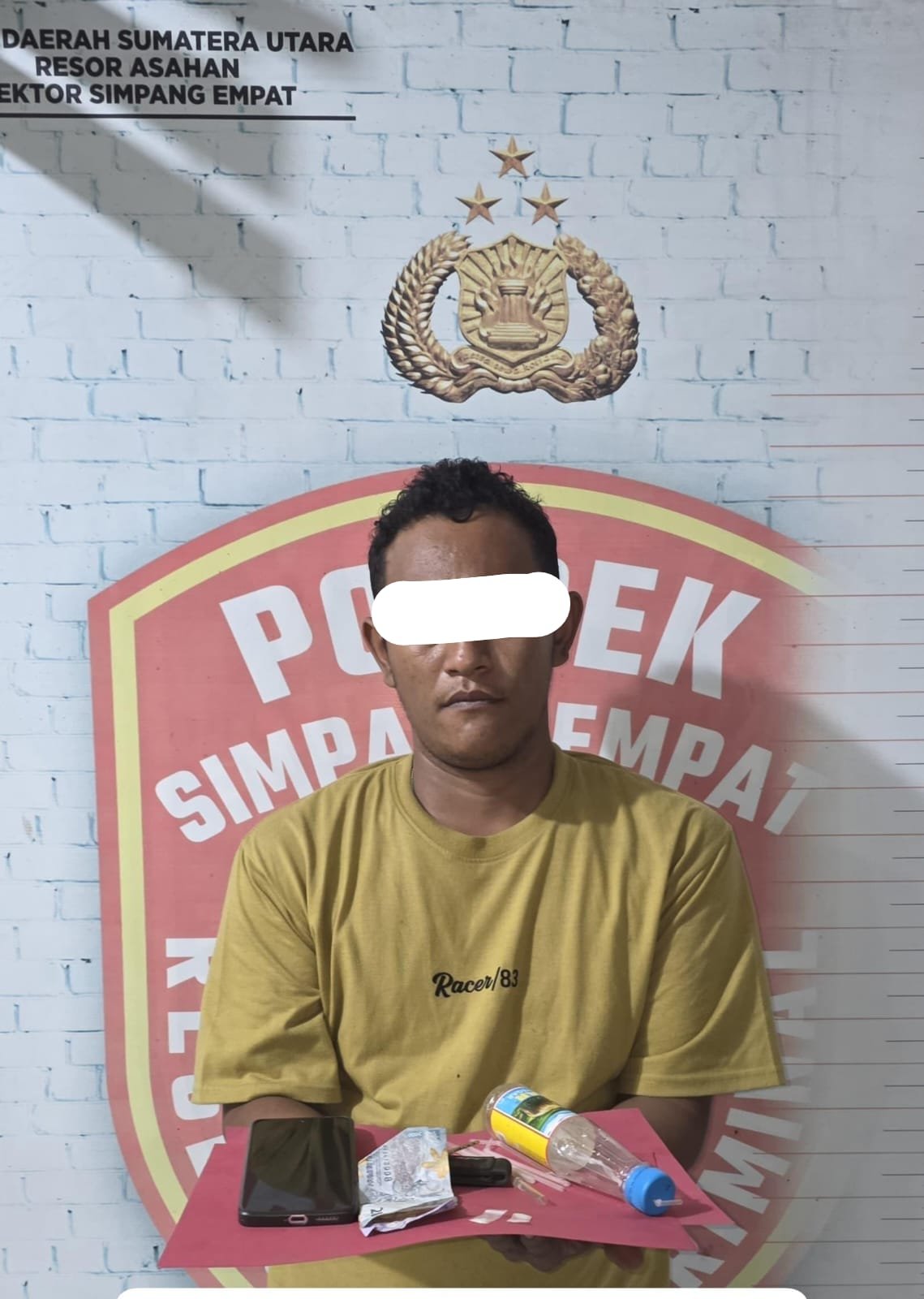 Polsek Simpang Empat Ungkap Kasus Sabu, Satu Pelaku Diamankan