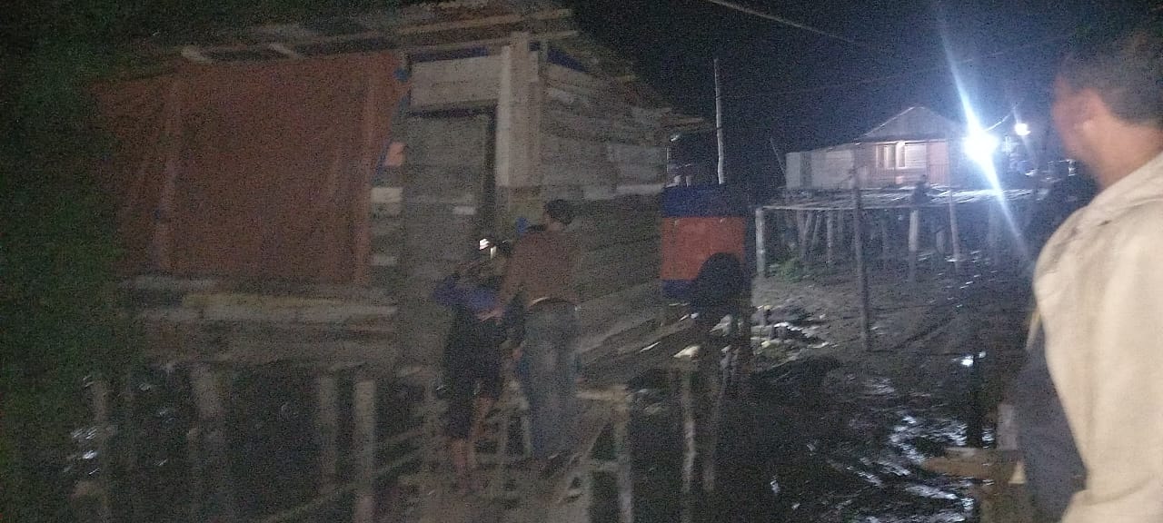 Polsek Sei Kepayang Grebek Kampung Narkoba, Amankan Sejumlah Barang Bukti di Dua Lokasi