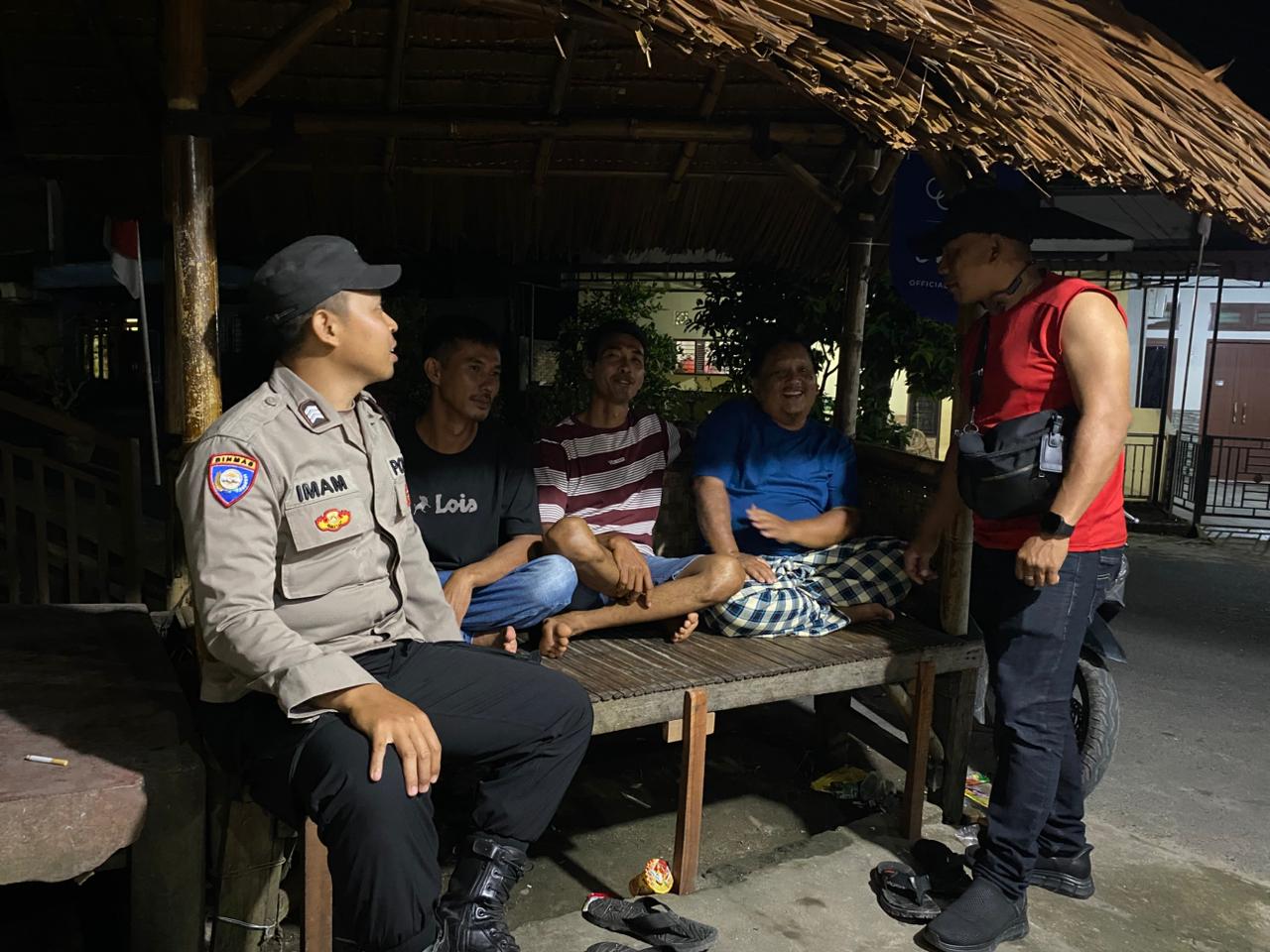 Polsek Bandar Pulau Laksanakan Patroli Blue Light untuk Pemberantasan Geng Motor dan Kejahatan 3C